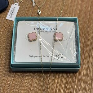 Park Lane Pink Lana Earrings and Necklace Set